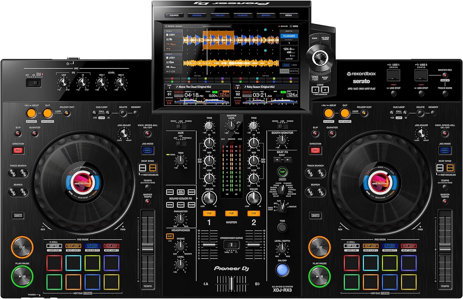 Tudo sobre a TOP Pioneer DJ Sistema digital de DJ XDJ-RX3